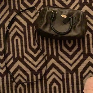 AUTHENTIC leather coach mini purse